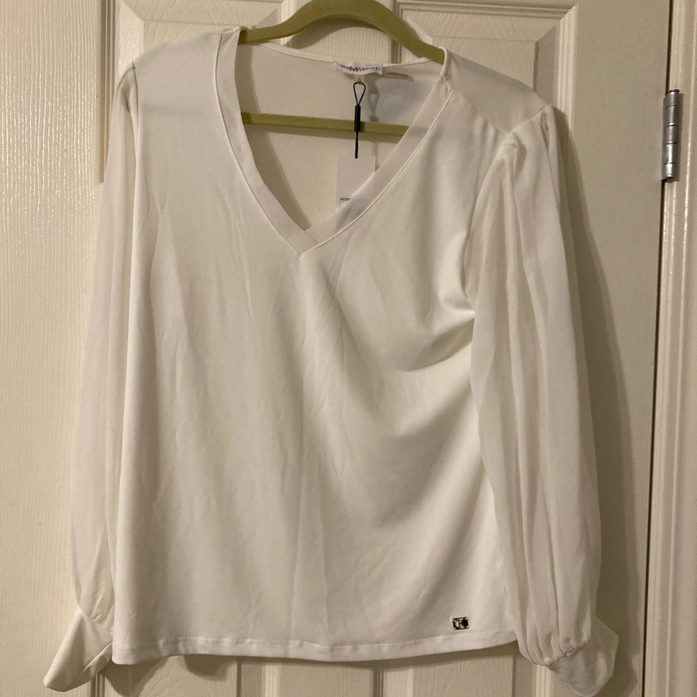 Calvin Klein White Dress Shirt